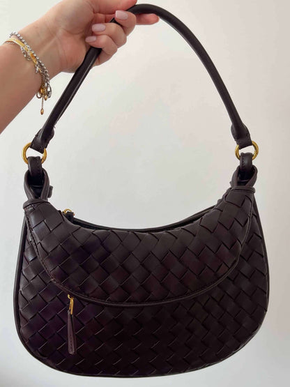 Livia Woven Shoulder Bag