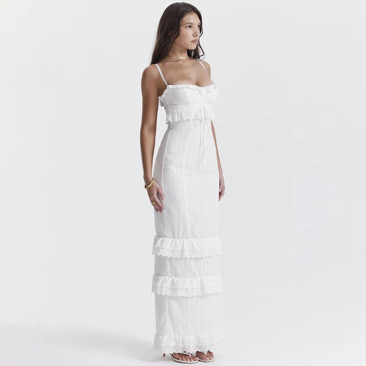 Florence | Embroidered Maxi Dress